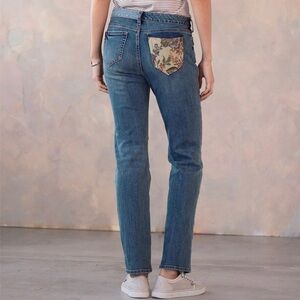 Sundance Wyatt Tapestry Jeans Patchwork Straight